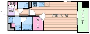 アパートメンツ江坂の物件間取画像